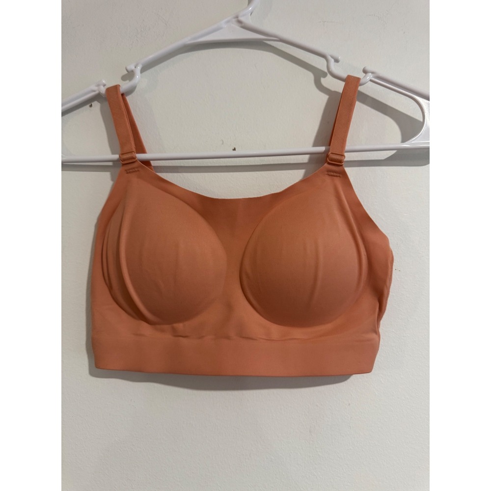 Soma Enbliss Luxe Adjustable Bralette Womens XS Peach Clay Wireless Comfort